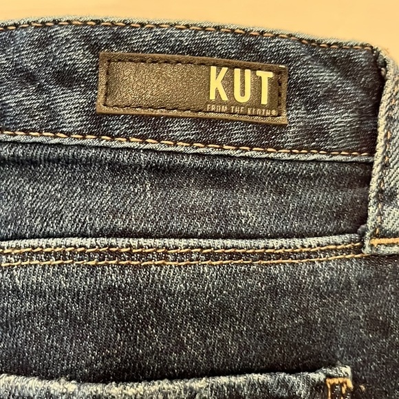 Kut From The Kloth Reese High Rise Fab AB Ankle Straight Leg Size 4 - Picture 14 of 16